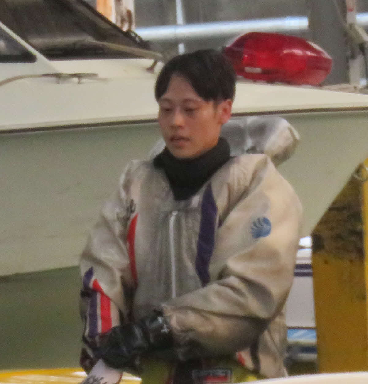 予選トップ石本裕武は準優12Rで無念の5着に敗れた