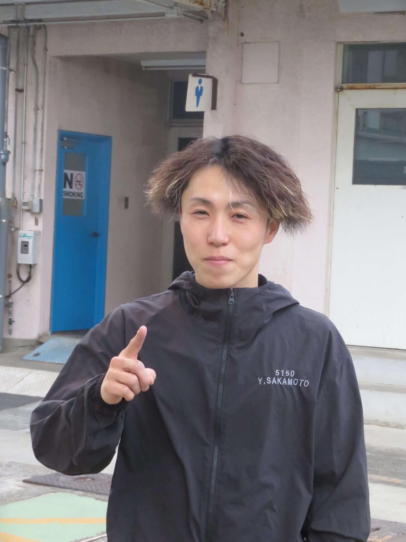 坂本雄紀（2026年3月30日撮影）