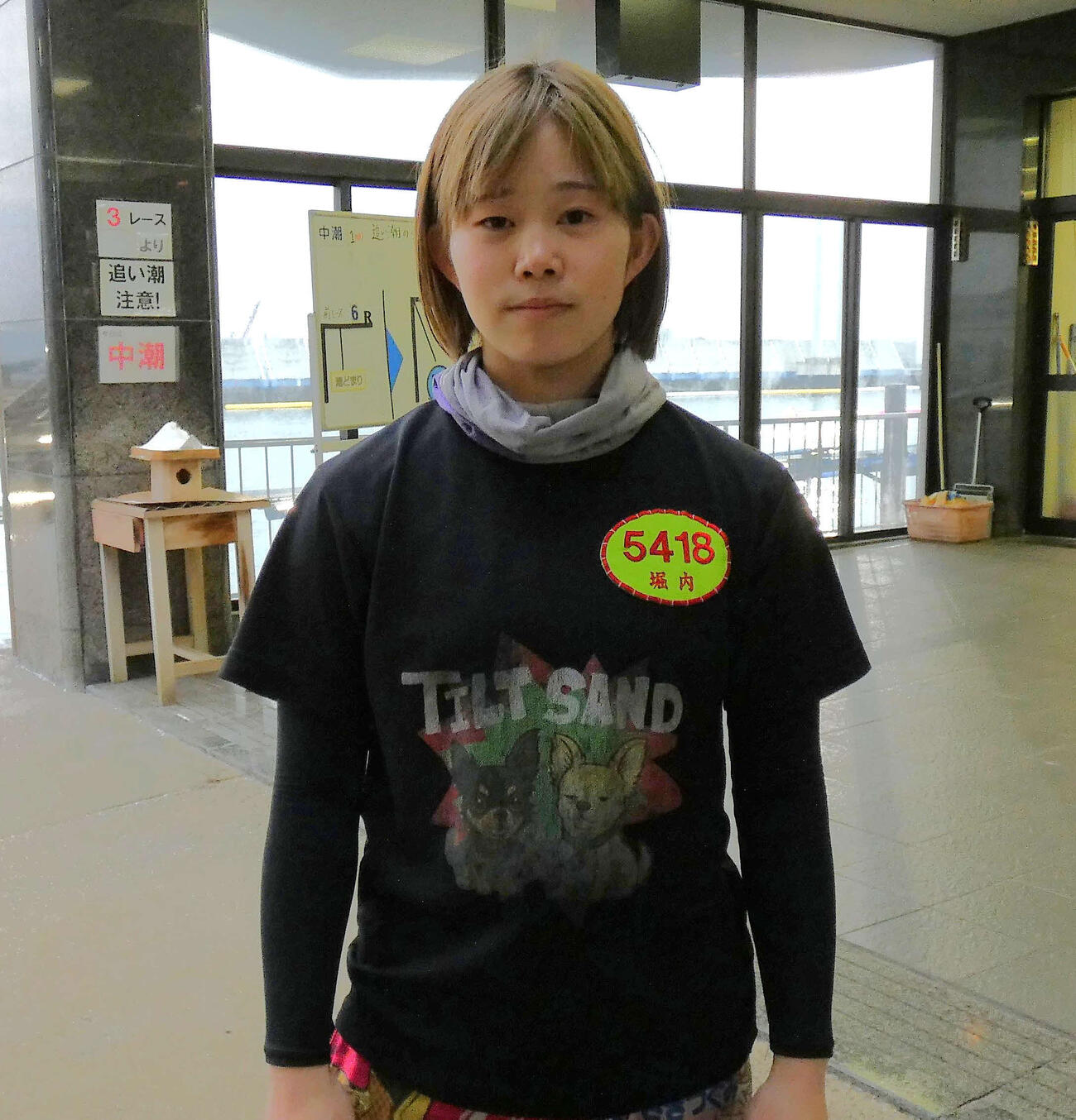 堀内亜海は今節が丸亀ボート初参戦。足とスタート勘をしっかり合わせる（撮影・前原一樹）