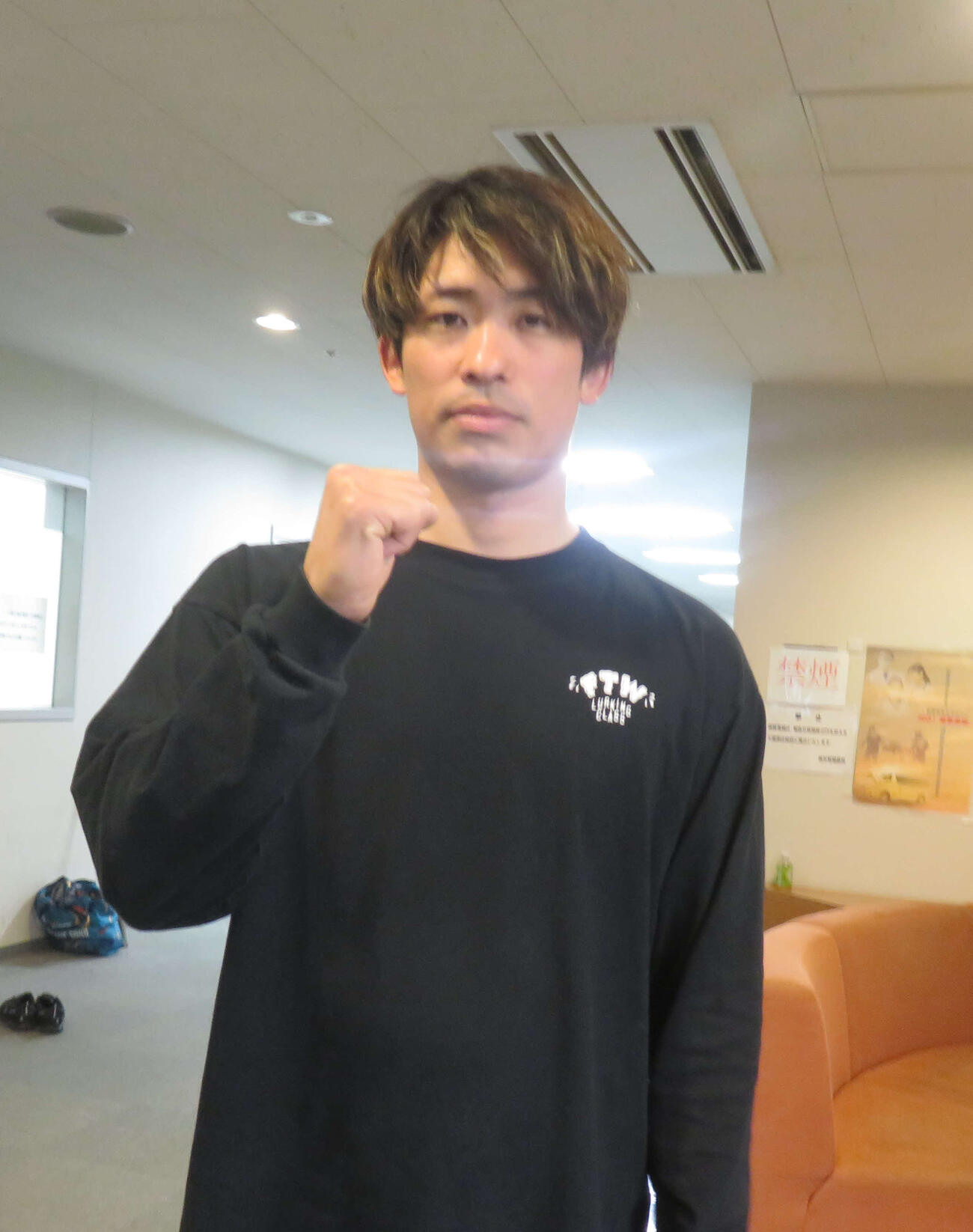 前場所の悔しさを晴らしたい栗山和樹（撮影・栗田文人）