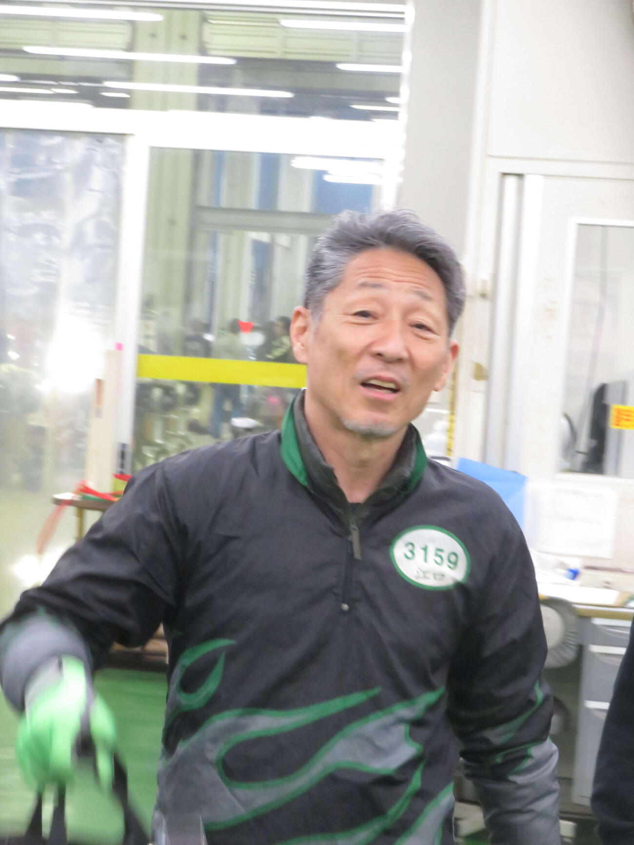江口晃生（2026年3月31日撮影）