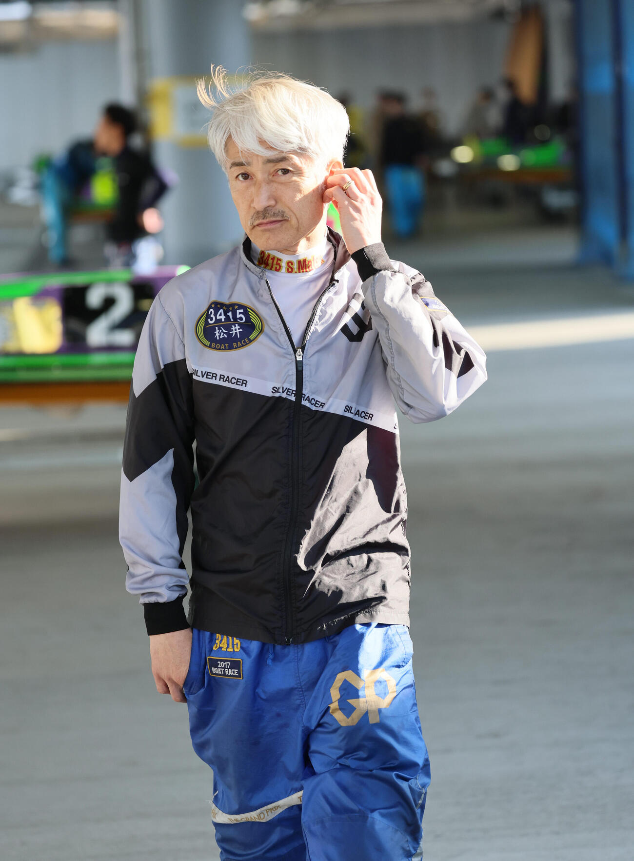 松井繁（撮影・宮崎幸一）