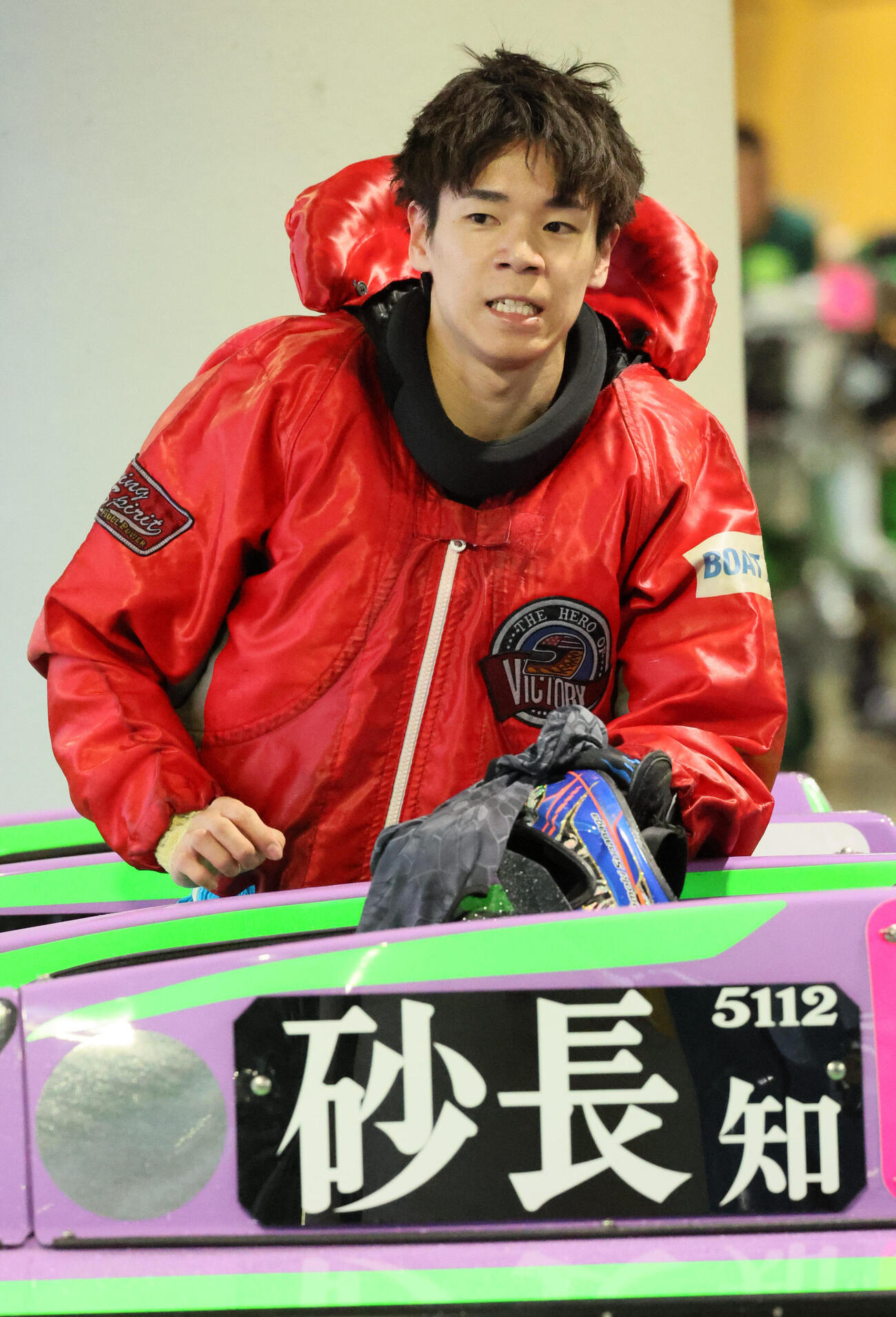 砂長知輝（撮影・宮崎幸一）