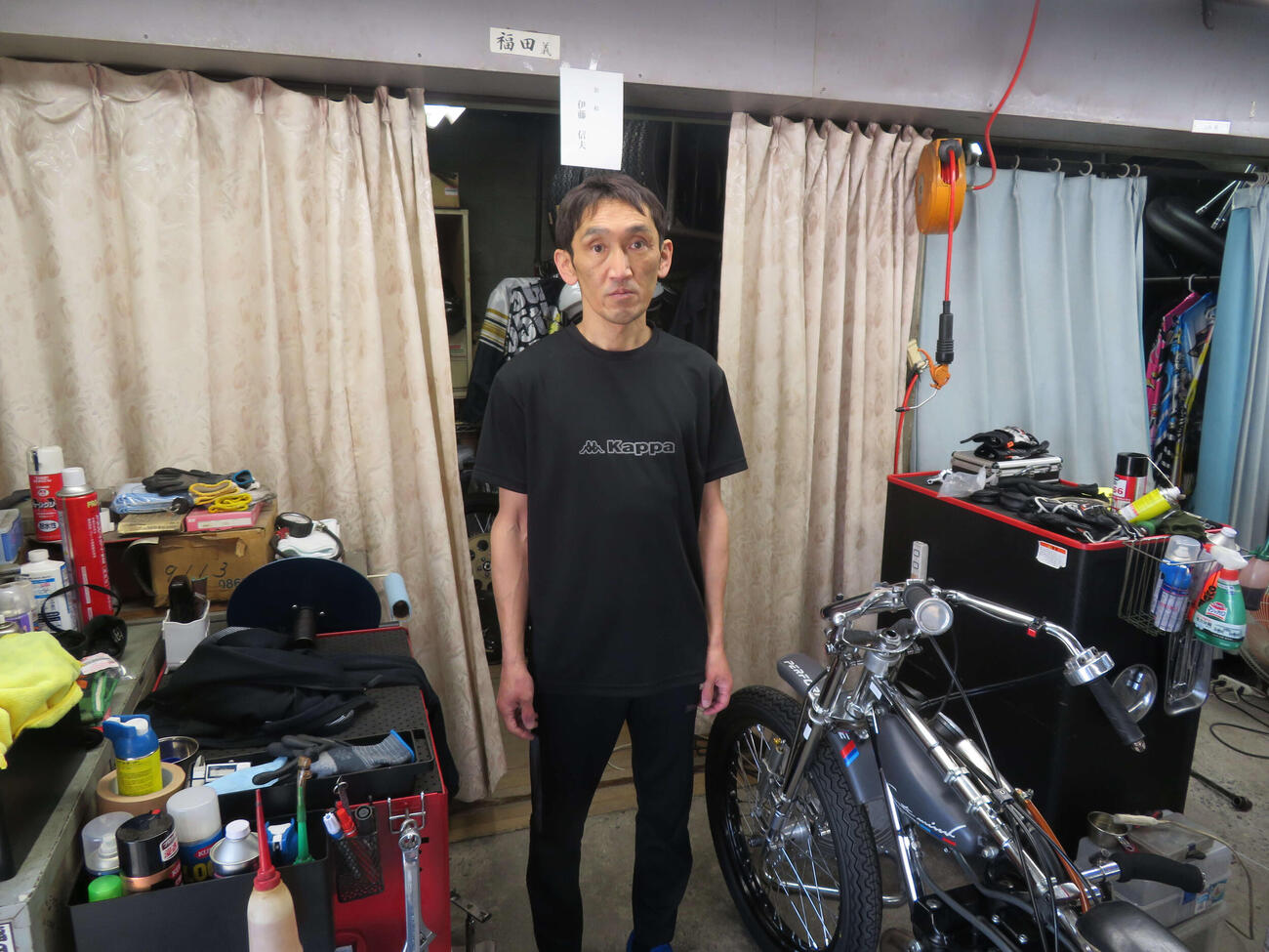冷静な走りで白星発進を決めた浜松のベテラン伊藤信夫（撮影・小川将司）