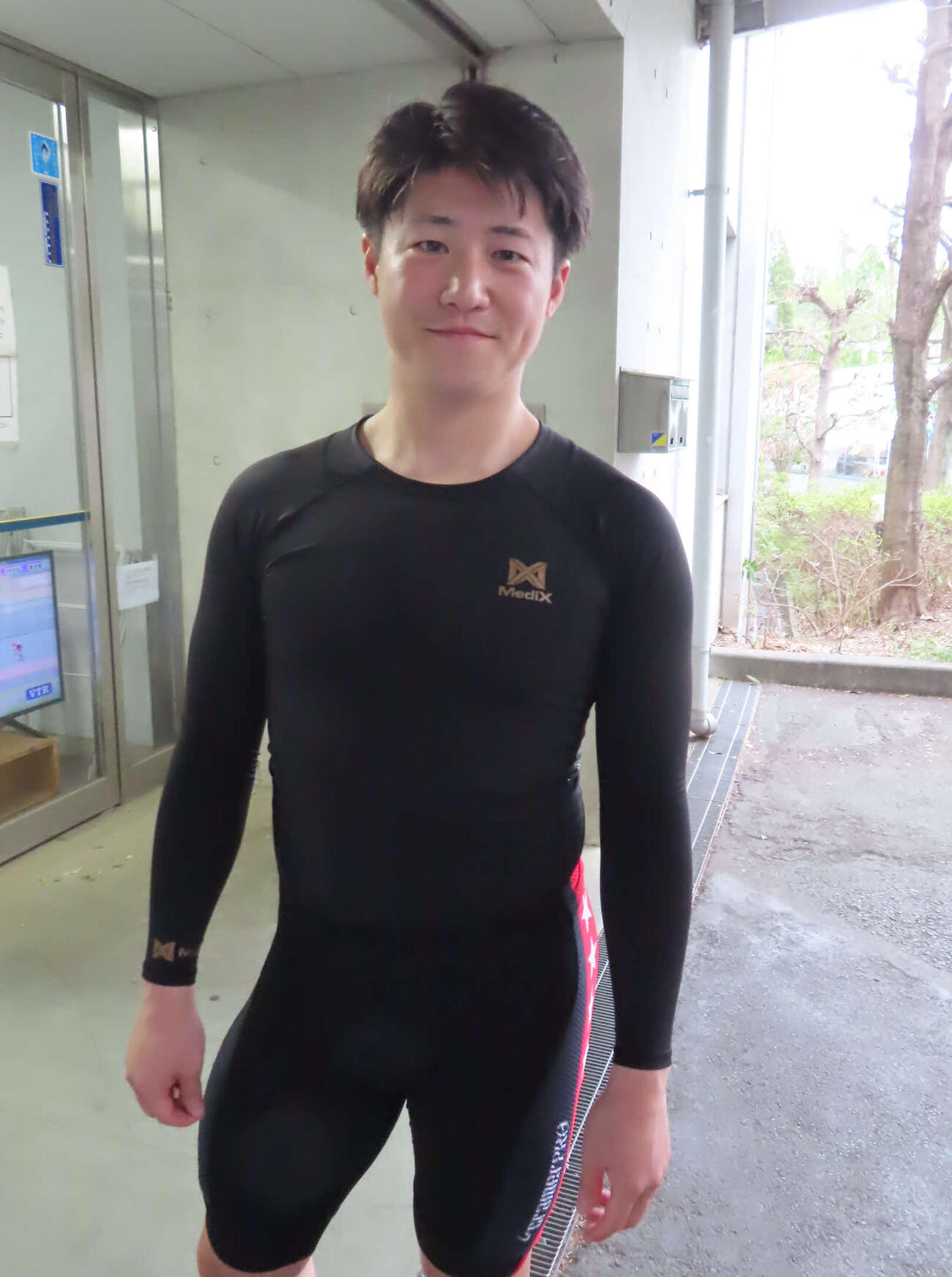 西武園競輪　森田優弥が2予6Rで地元勢のトップバッターを務める（撮影・野島成浩）