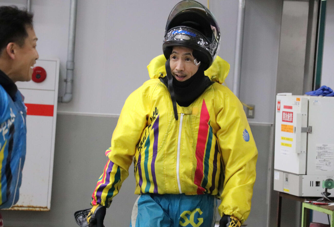 予選トップ通過を決めた重成一人