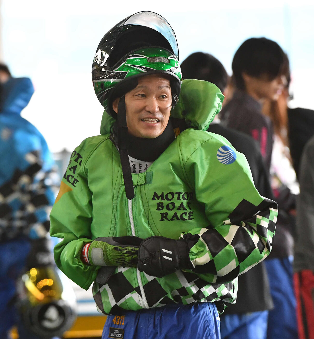 G1福岡チャンピオンカップ2日目　3Rを終えて引き揚げる西山貴浩（撮影・岩下翔太）