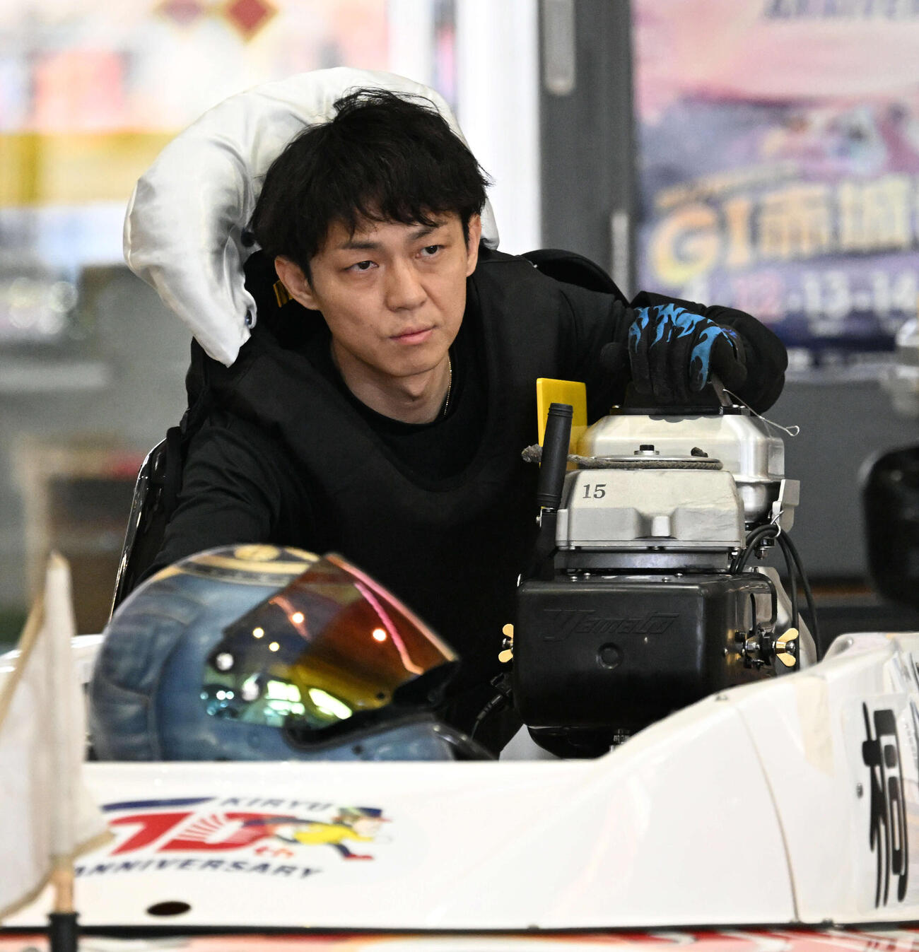 負傷のため途中帰郷となった桐生順平
