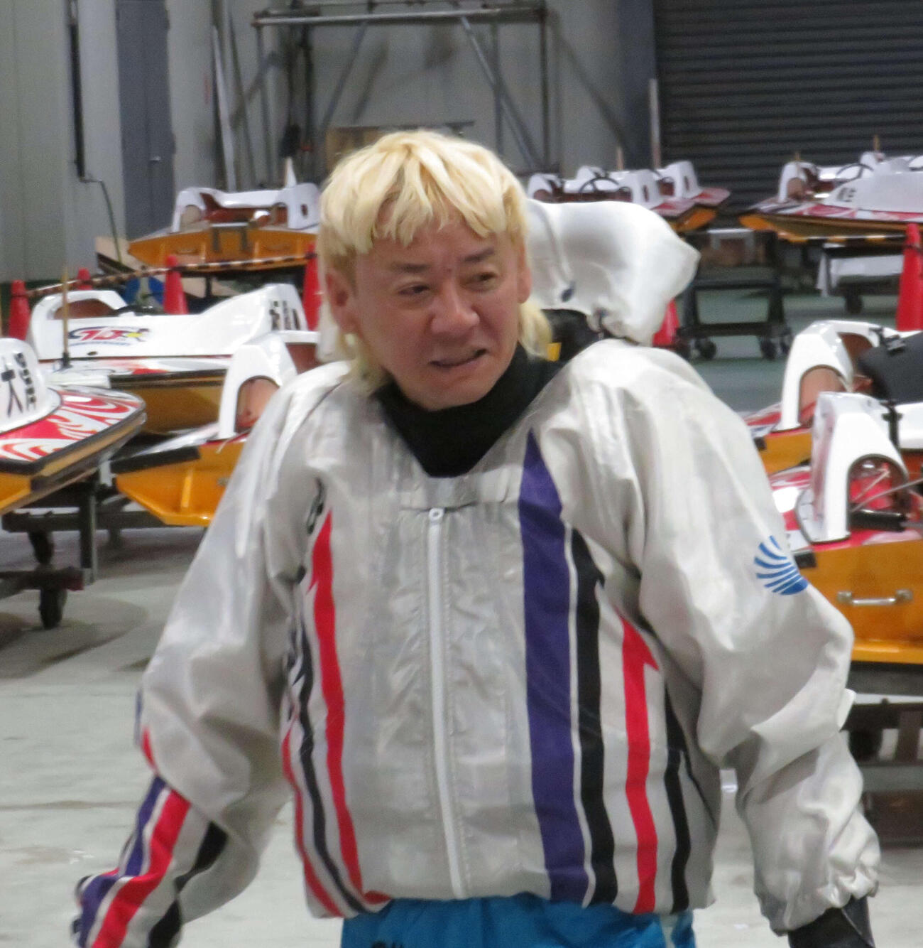 初日連勝を飾った湯川浩司