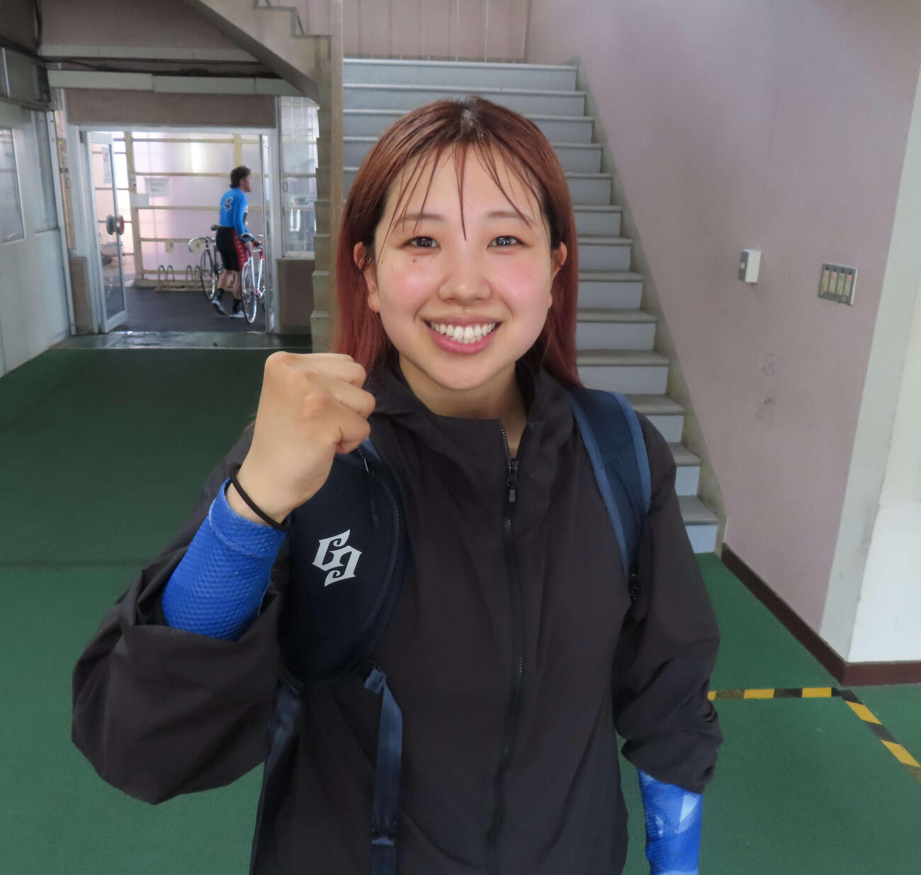 初日は4着に食い込んだ岩崎ゆみこ
