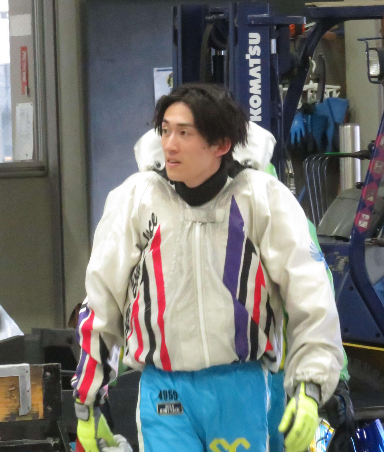 仕上がりに自信のにじむ井上忠政
