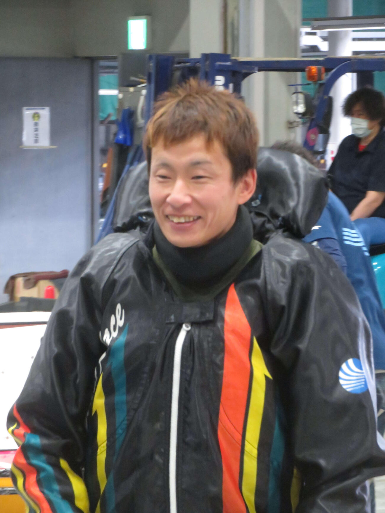 準優9Rで2着に入り優出を決めた地元の土屋智則