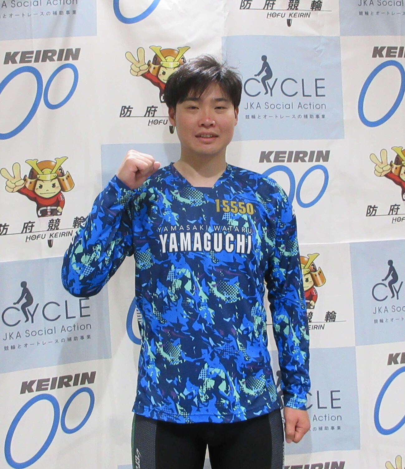 山崎航が地元戦に意欲を見せた（撮影：和田年弘）