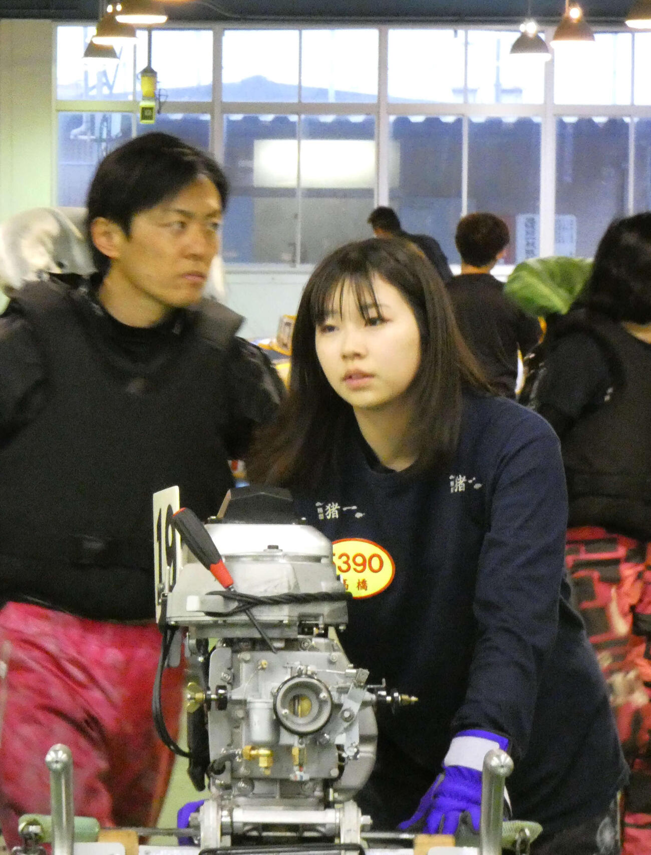 高橋涼夏は今節がまるがめボート初参戦である（撮影・前原一樹）