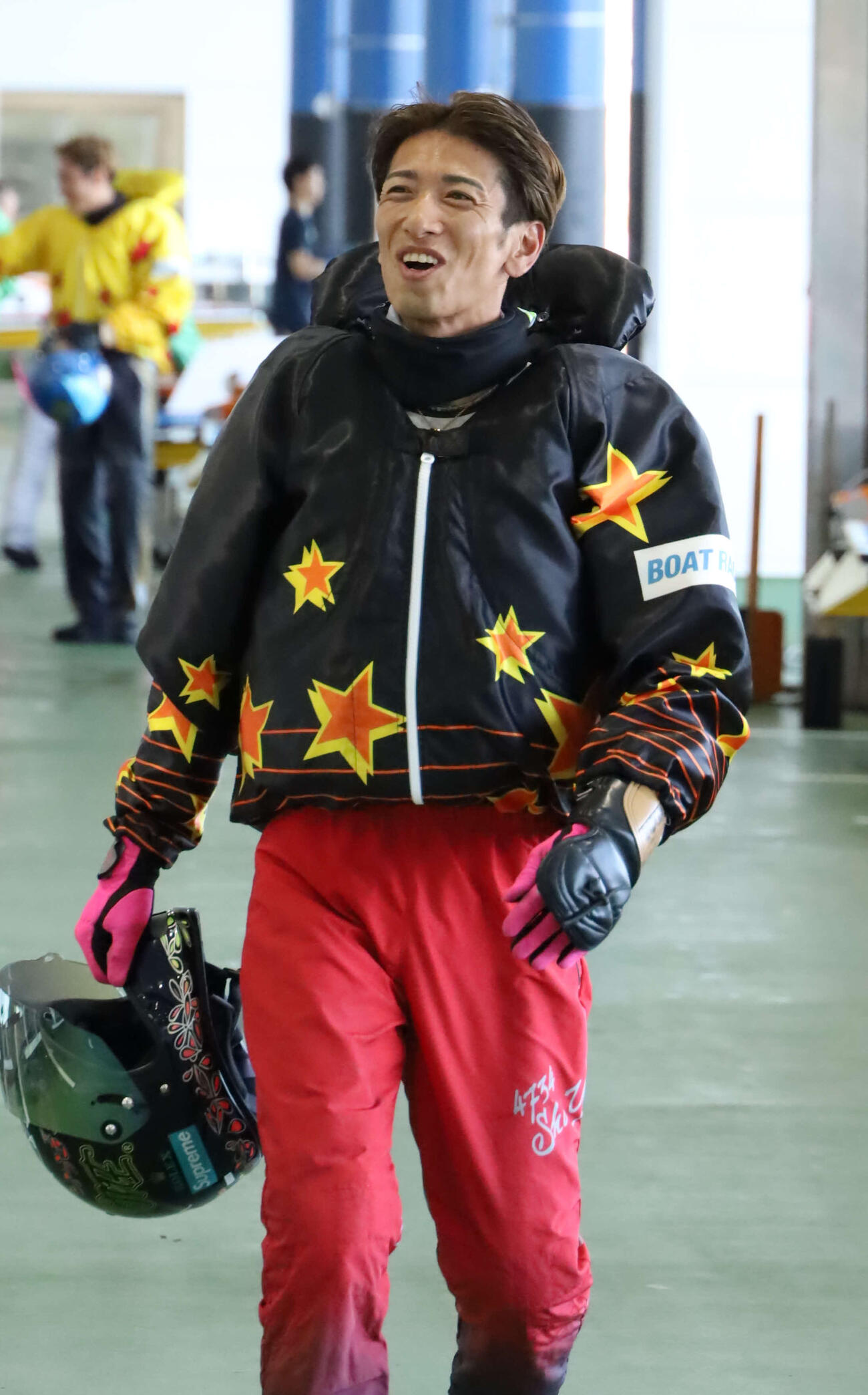 3Rを制した安河内将（撮影・宮崎幸一）