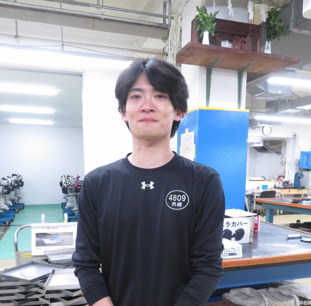 繰り上がりで優出の外崎悟（撮影・山本幸史）