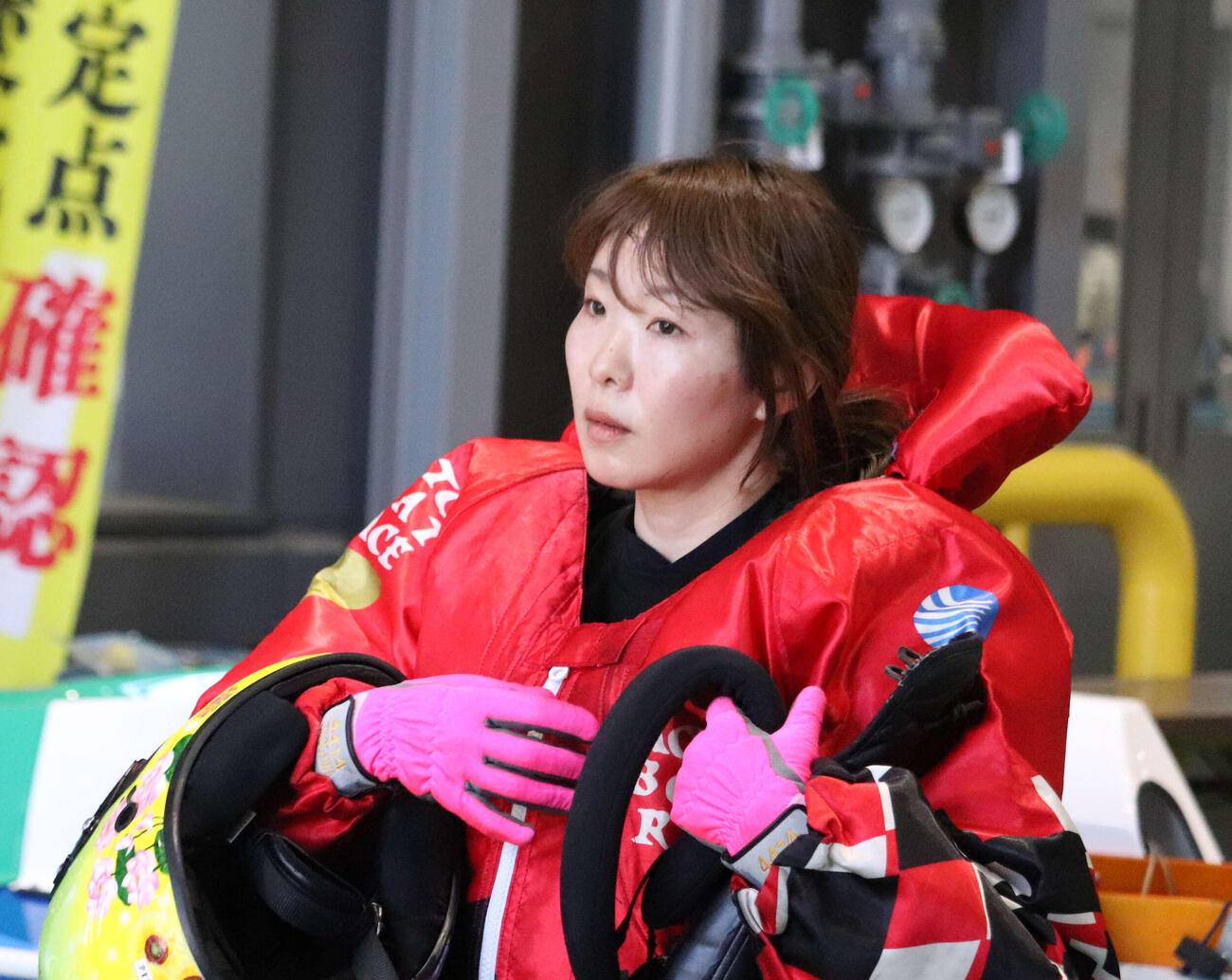 大沢真菜が自慢の機力で準優11Rを盛り上げる