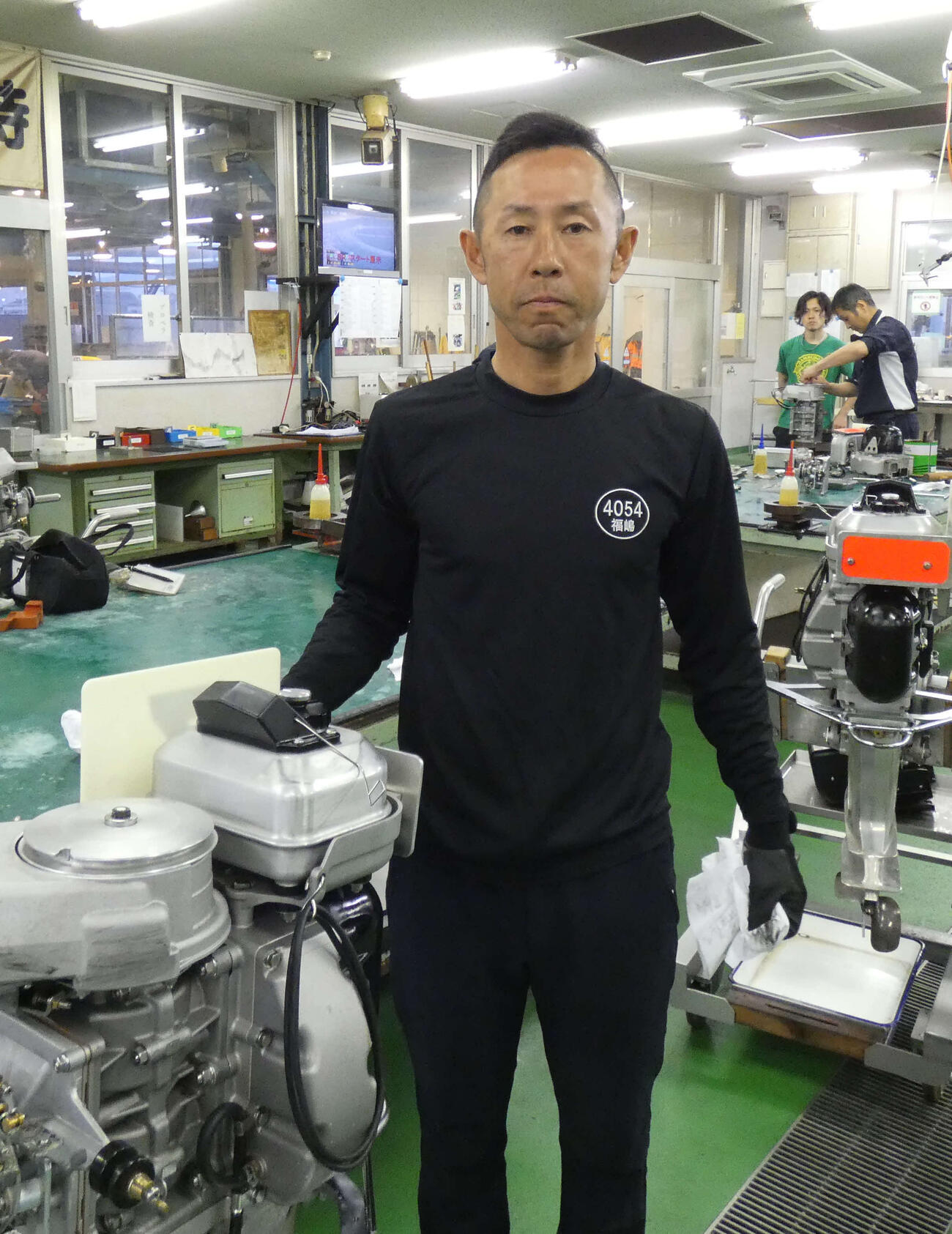 福嶋智之の駆る7号機の動きがいい！（撮影・前原一樹）