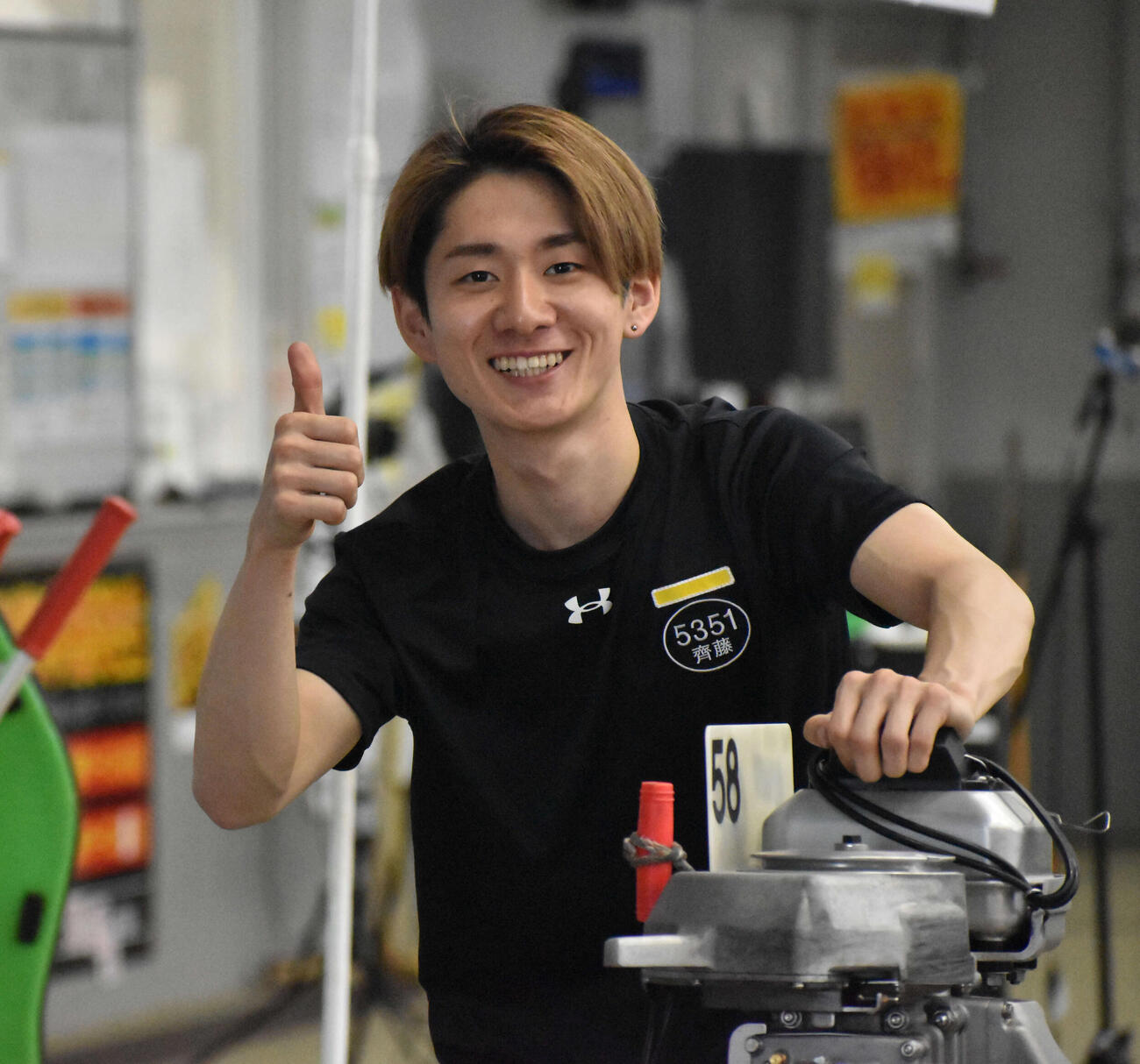 斉藤廉が58号機のパワーを引き出してきた