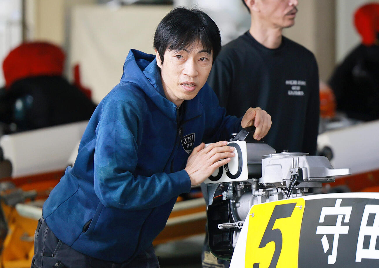 守田俊介（撮影・上山淳一）