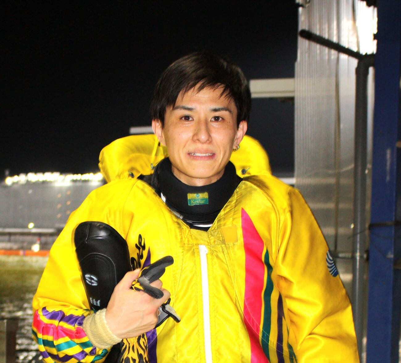 地元の意地で優出を果たした中野夢斗（撮影・岡野修一）