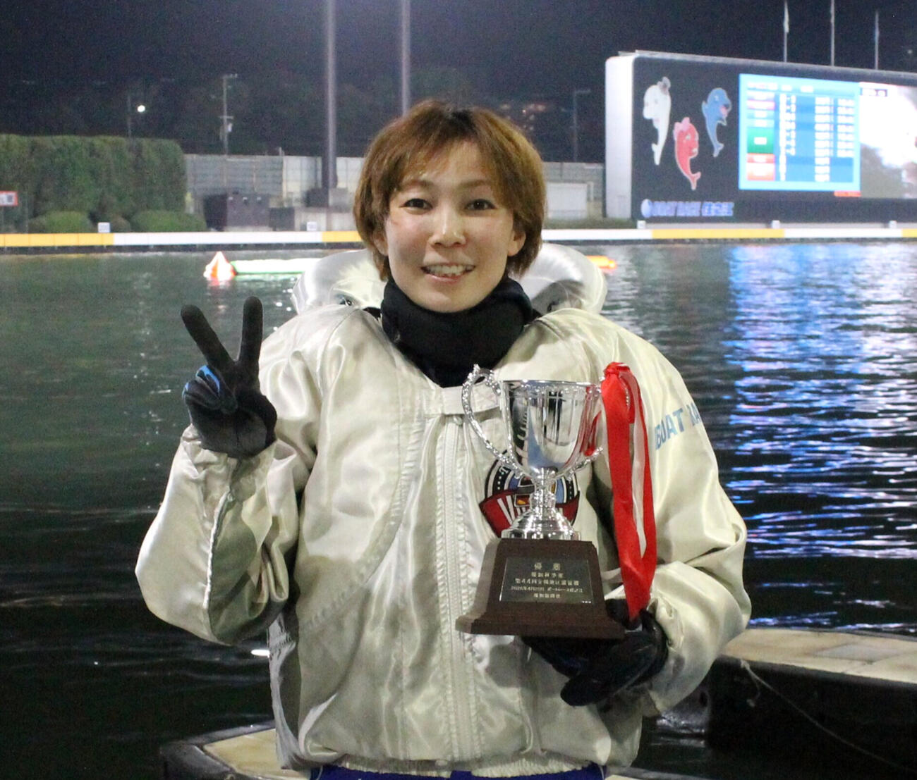 当地2度目の優勝を決めた清埜翔子