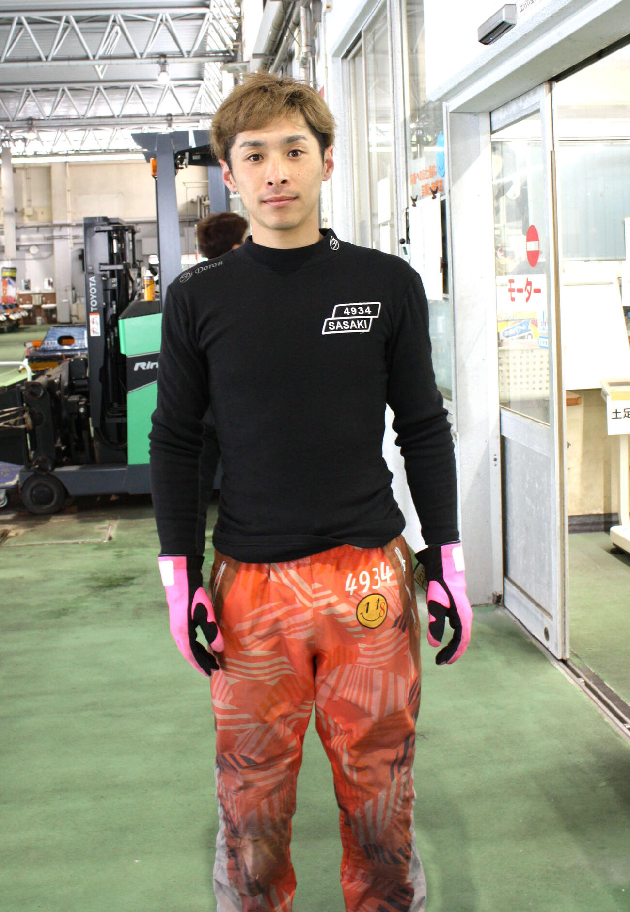佐々木翔斗(撮影・岡野修一）
