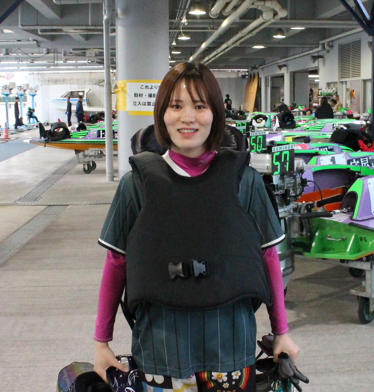 山口真喜子は22年9月以来となる約3年半年ぶりの当地参戦