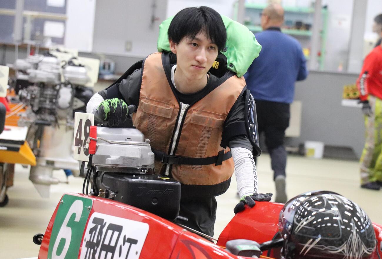 優勝戦の1枠をつかんだ飛田江己