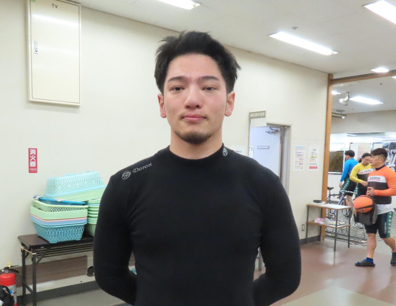 準決は押し切って1着を勝ち取った張野幸聖