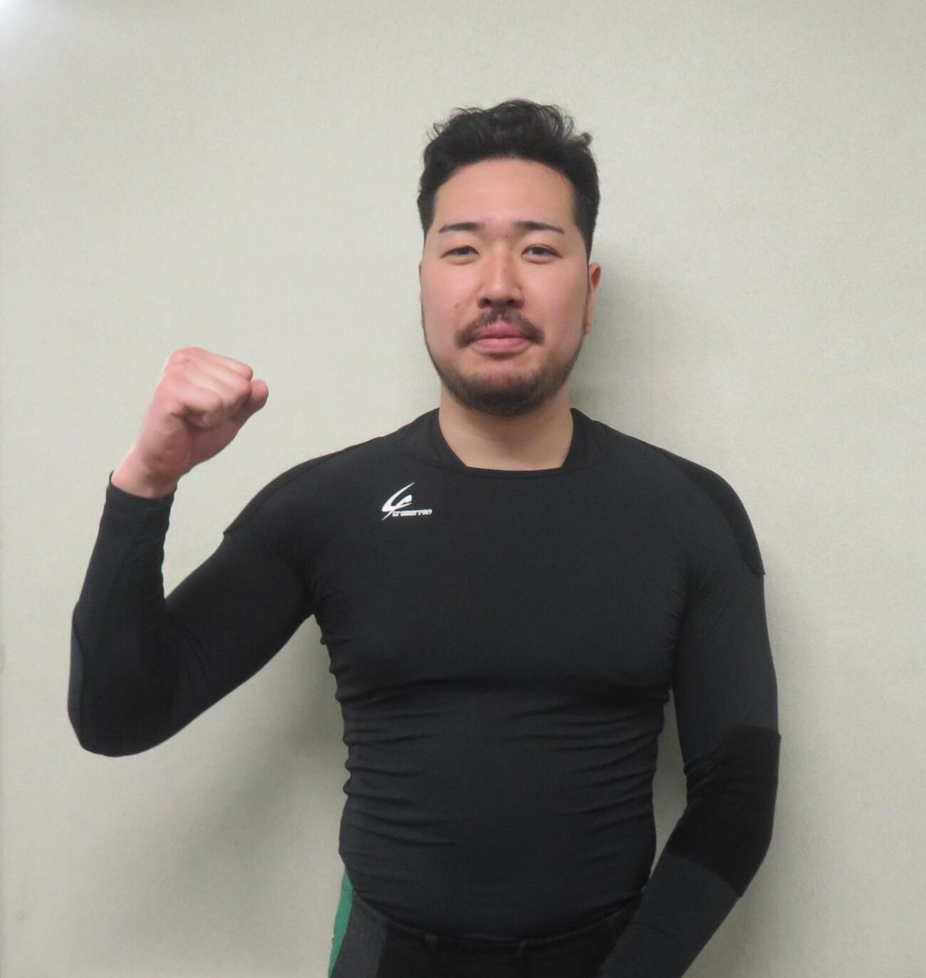 クランクを短くしてV字回復した吉田晏生（撮影・栗田文人）