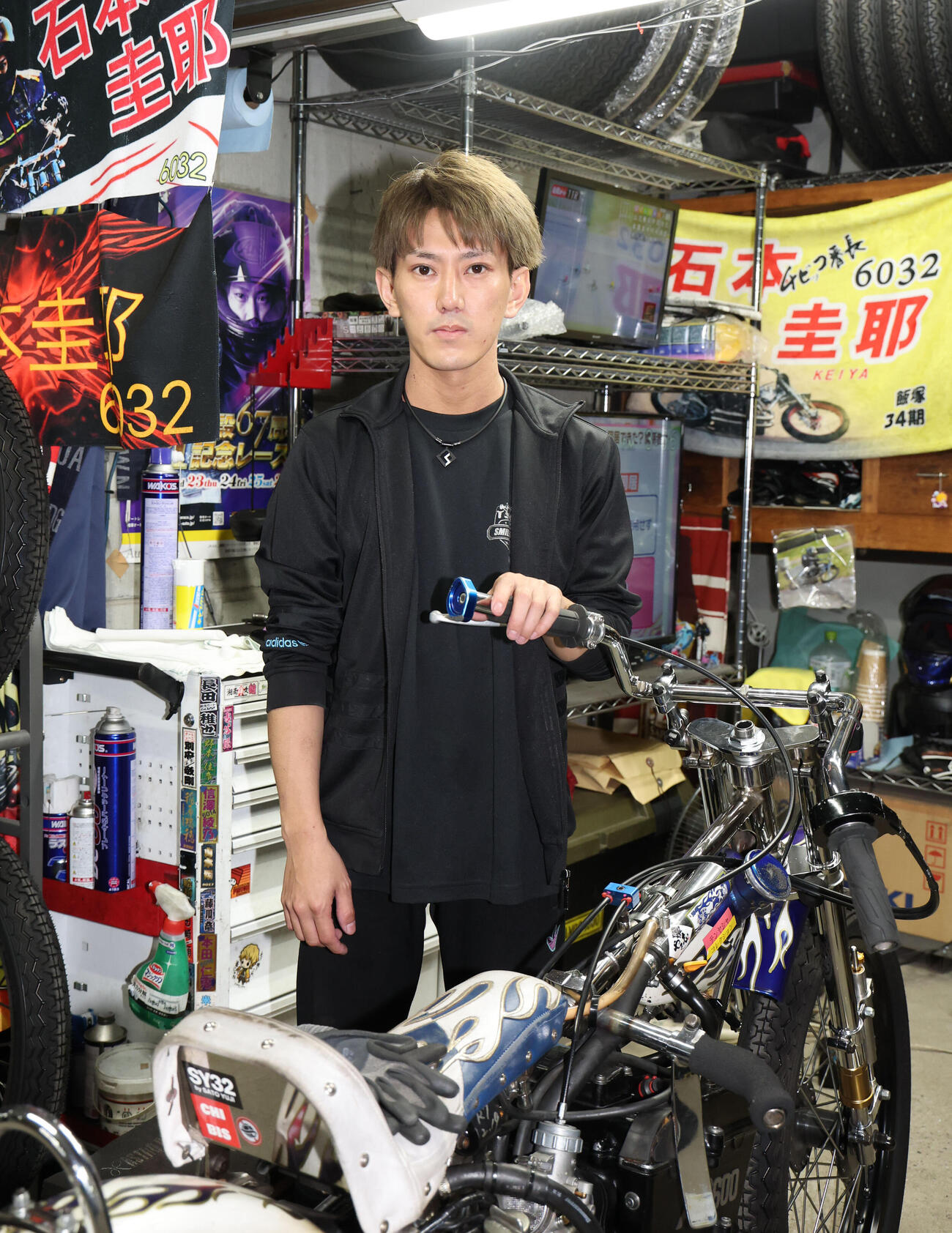 石本圭耶（撮影・梅根麻紀）＝2026年4月23日