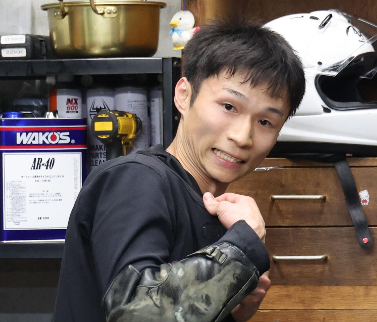 SG初優出を狙う福岡鷹（撮影・梅根麻紀）
