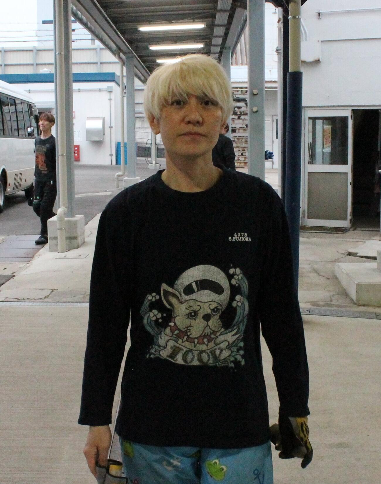 予選トップを決めた藤岡俊介