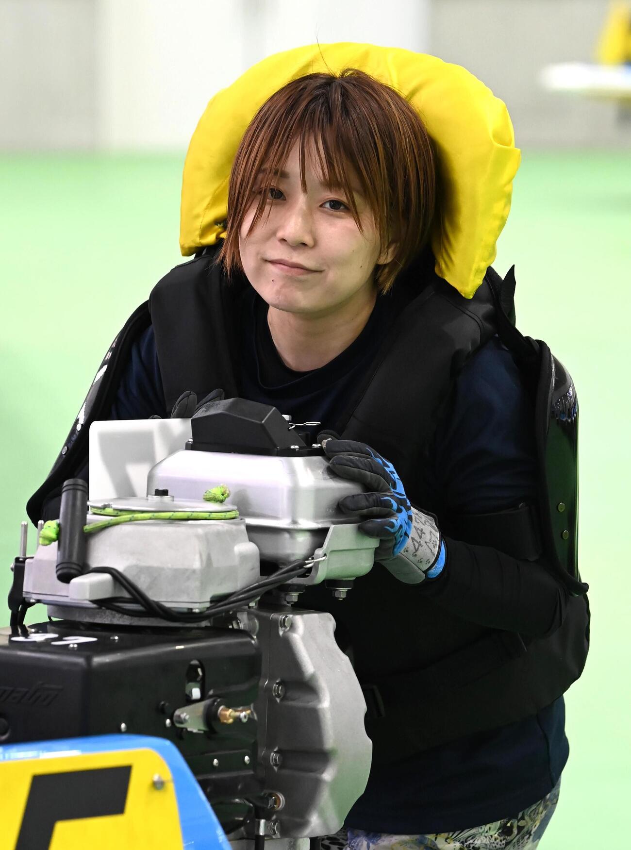 5期ぶりのA1級勝負駆けに挑む桜本あゆみ（撮影・石井愛子）