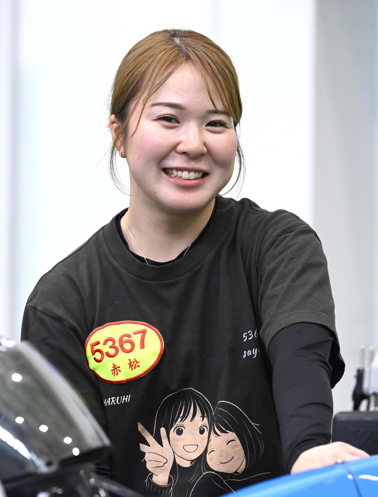 赤松咲香（撮影・石井愛子）