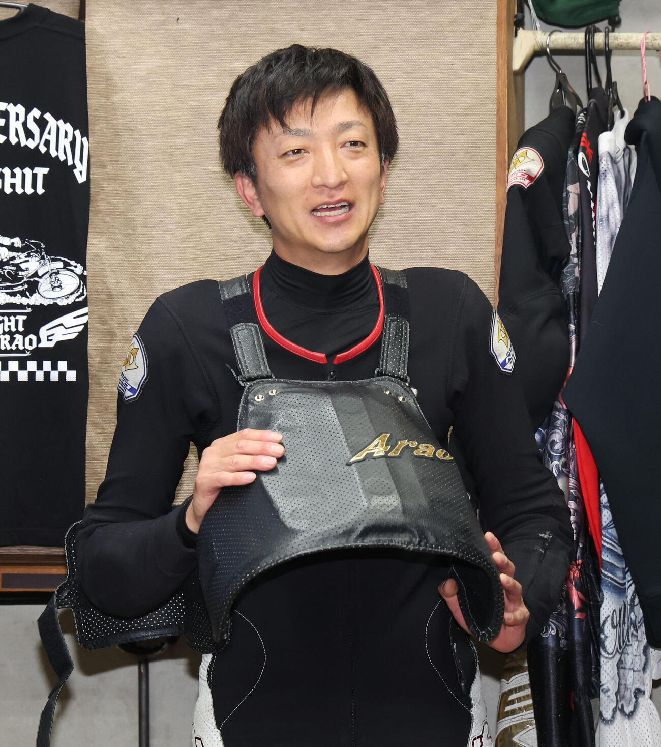 荒尾聡（撮影・梅根麻紀）
