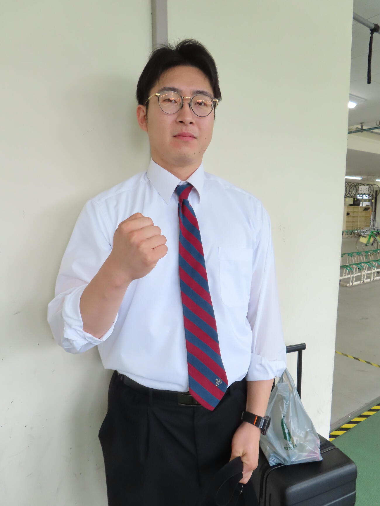 初日は6連勝中の諸隈健太郎