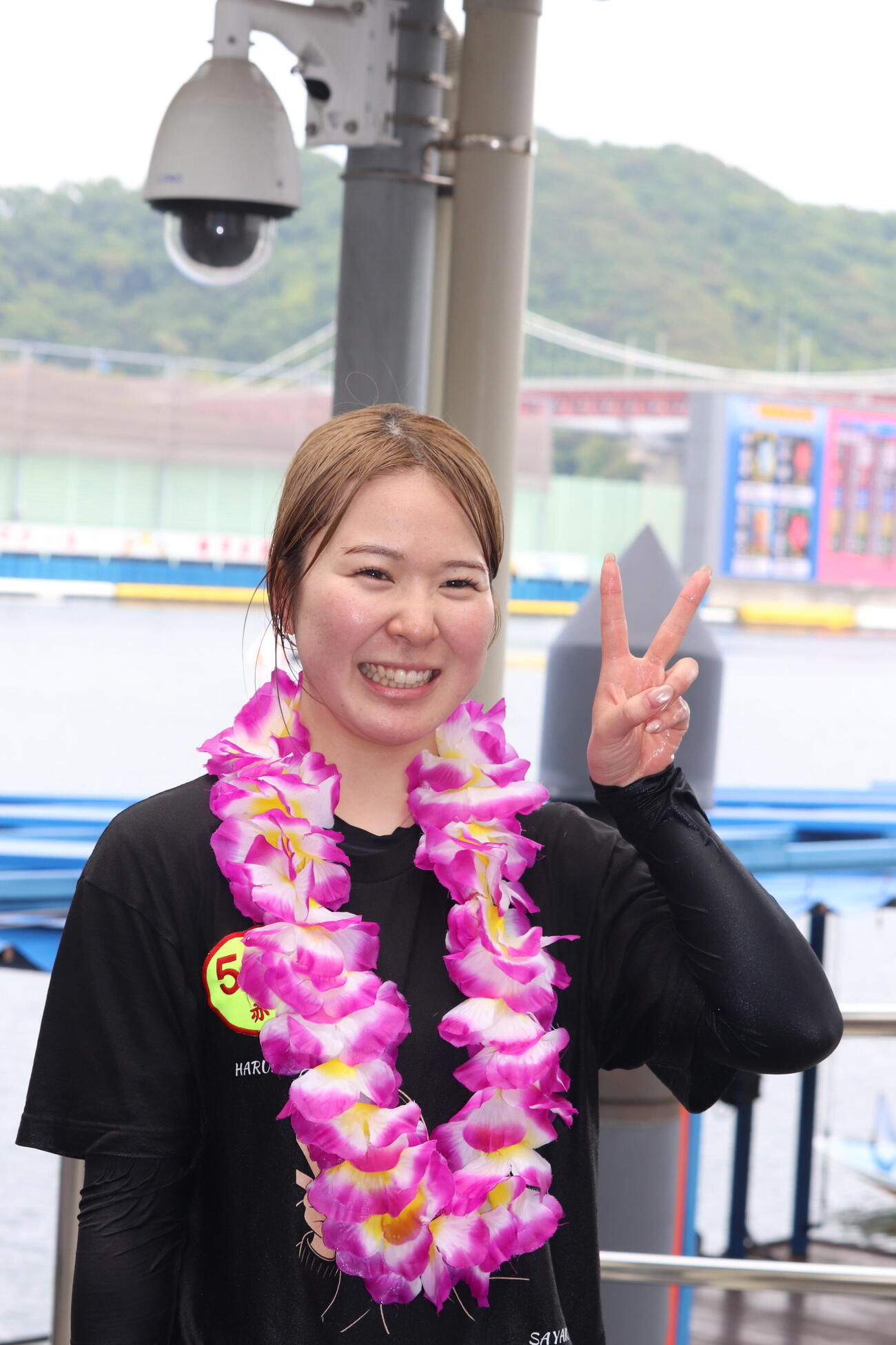 デビュー初勝利を決めた赤松咲香が初日連勝を決めた（撮影・神田成史）