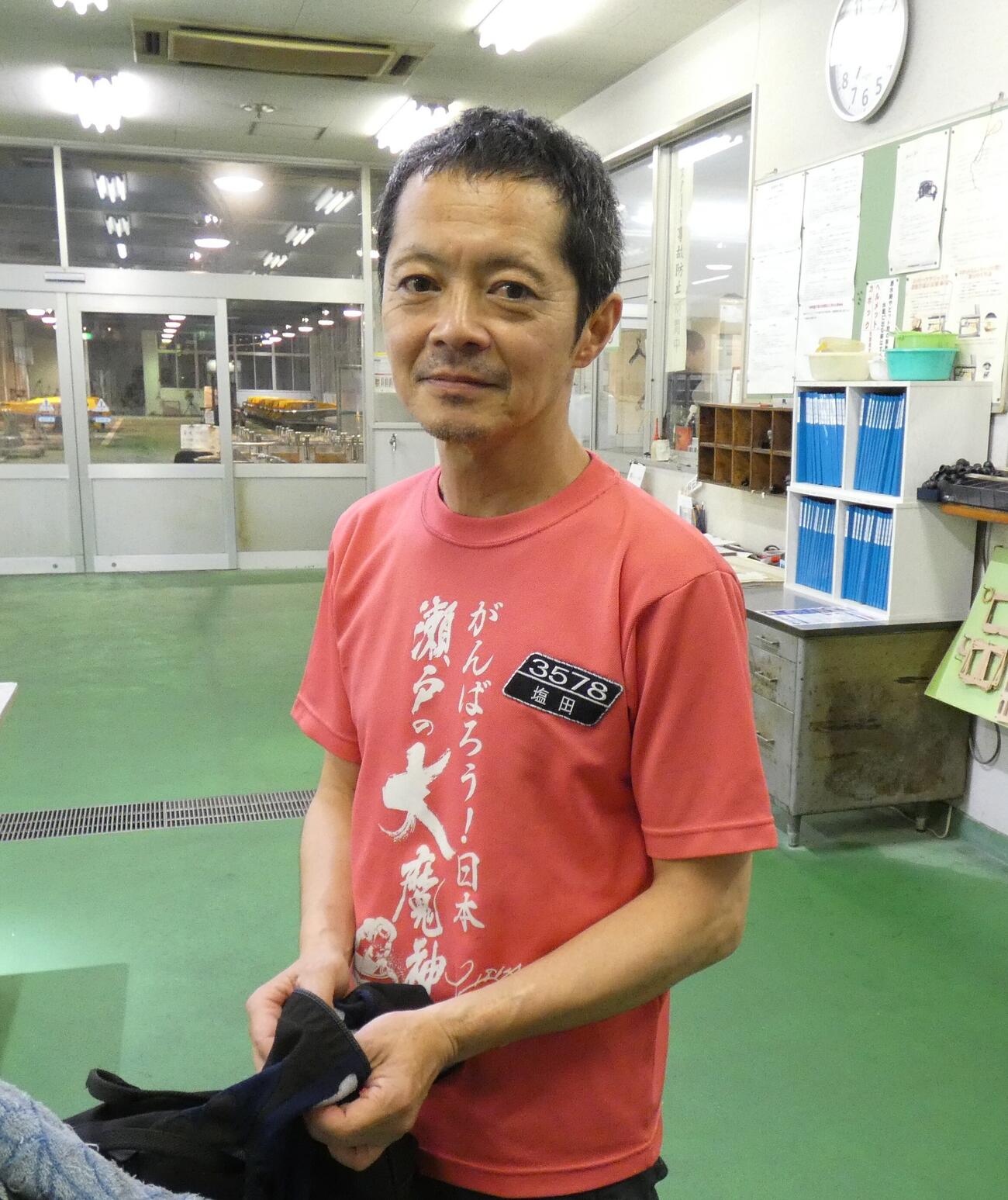塩田雄一が8Rで3連単9万円超えの万舟券を提供（撮影・前原一樹）