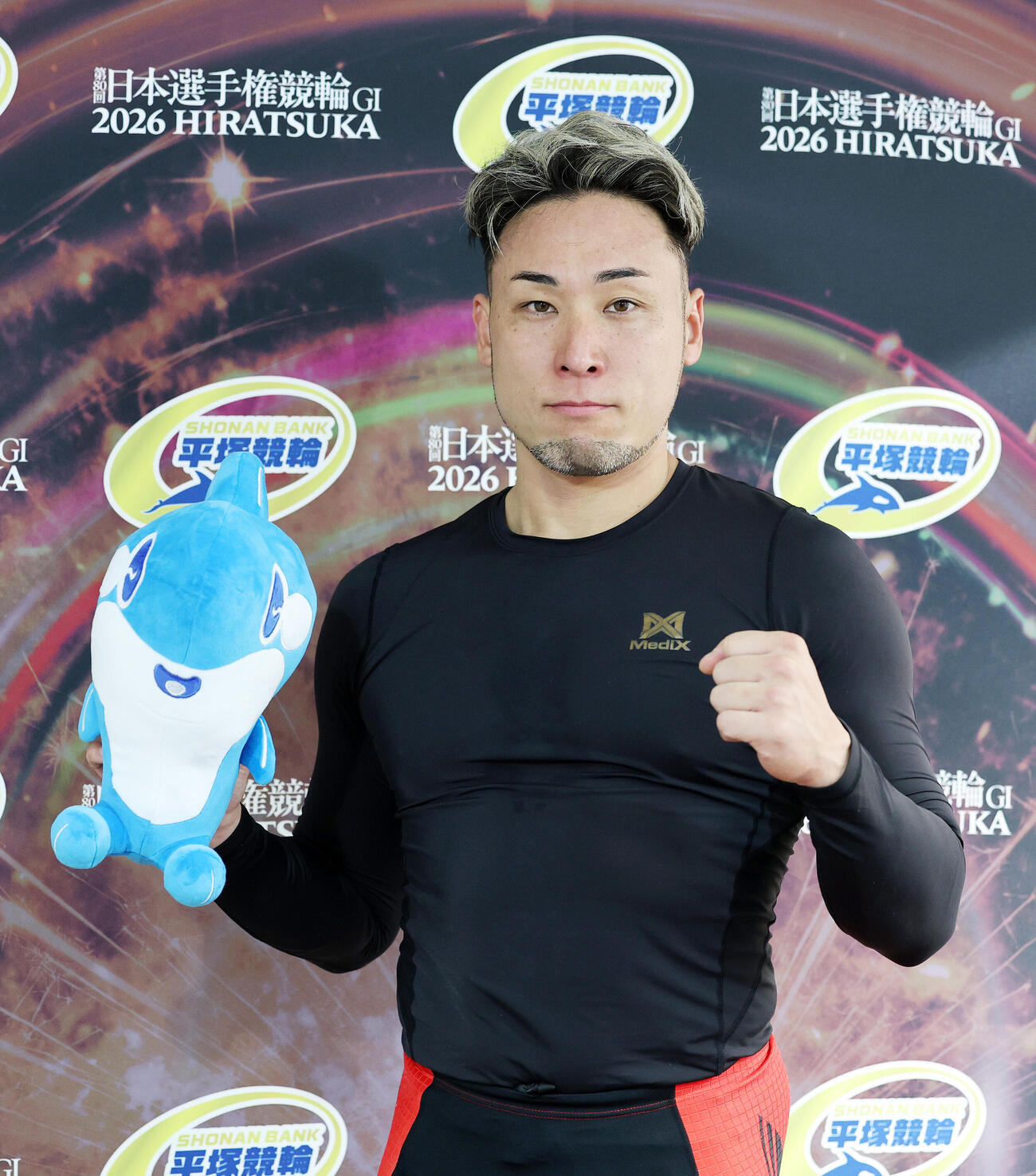 郡司浩平のGP以来の当地勝利に湘南バンクが沸いた（撮影・鈴木正人）