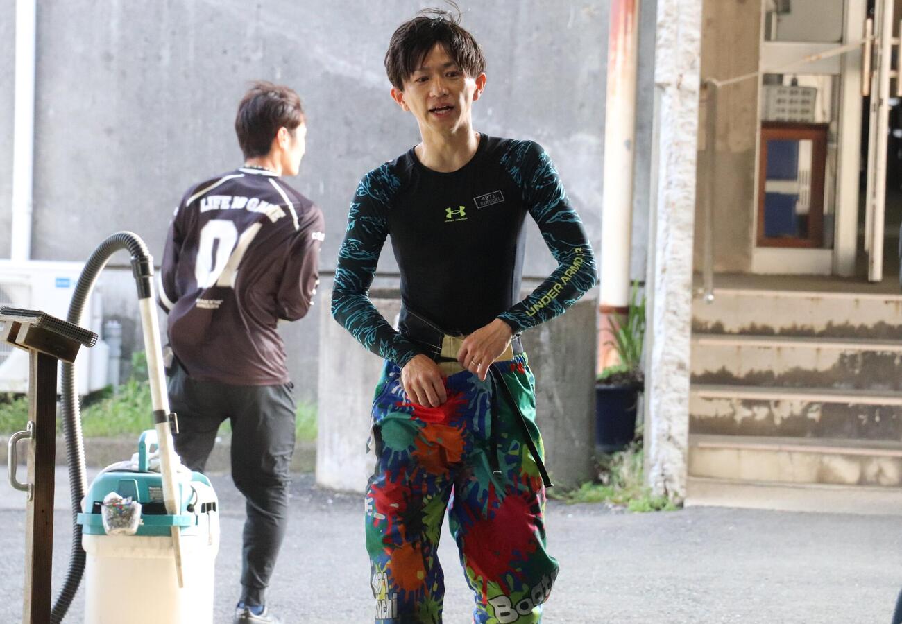 菊池宏志の動きが軽快だ