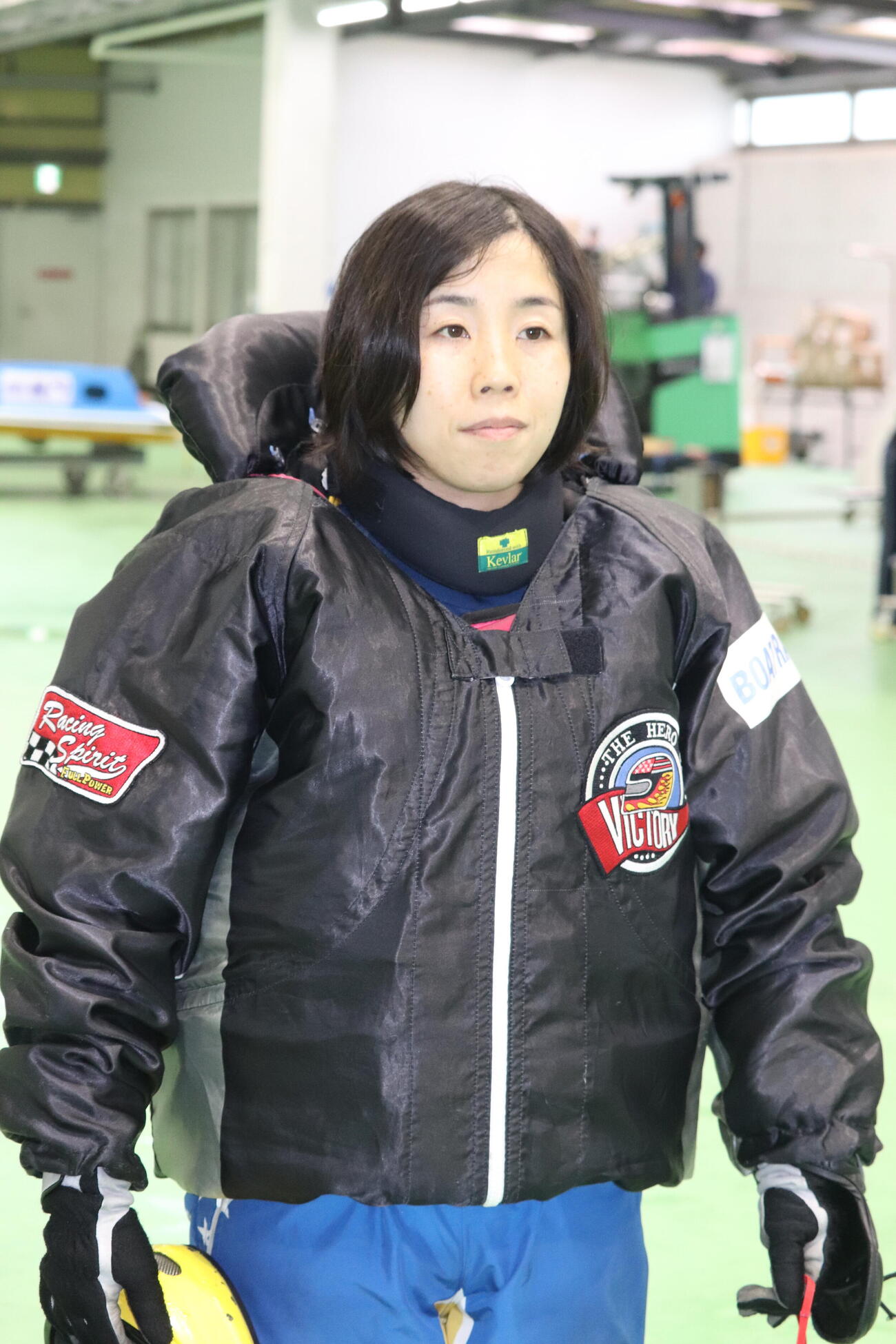 準優10Rは、樋口由加里が2コースツケマイで優出一番乗りを決めた=鳴門ボートレース場、神田成史撮影