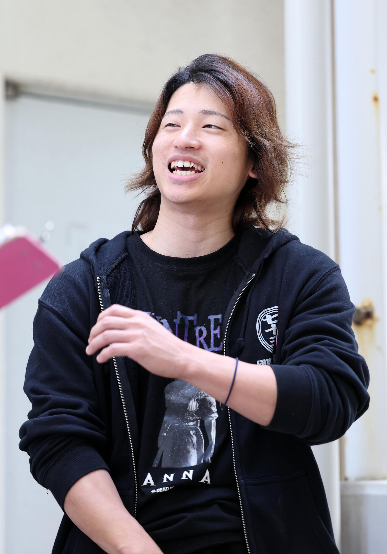 単騎の山口拳矢は感性の赴くままに（撮影・鈴木正人）