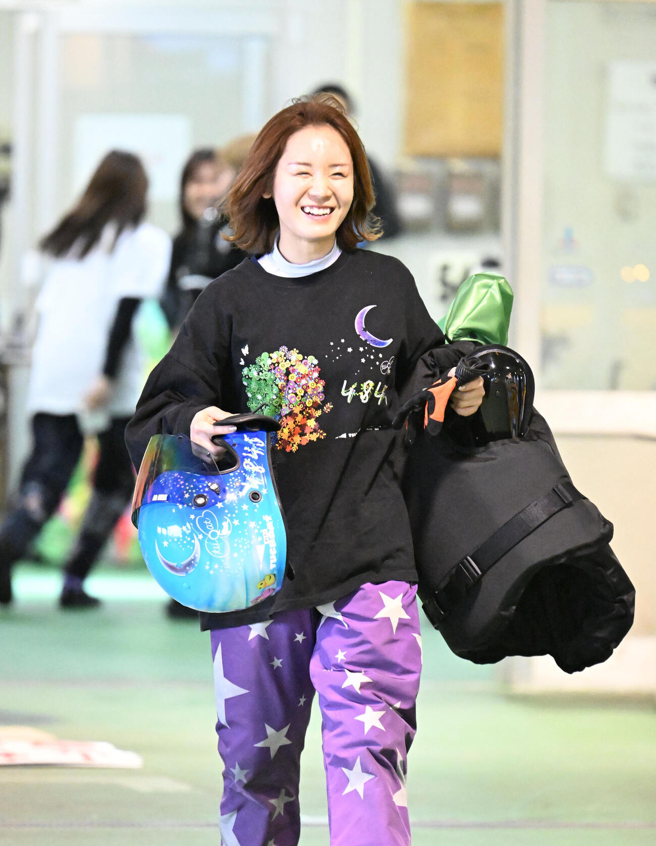 前田紗希が初の女子勝率1位に輝いた（撮影・和賀正仁）