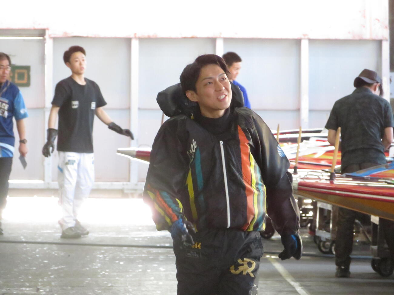 今節エンジン出しに苦心しながらも地元優出を果たしたエース桐生順平