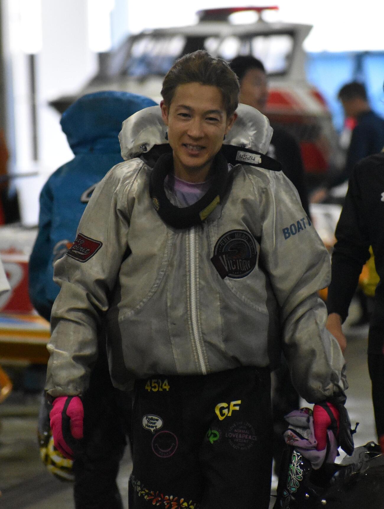 得点率トップに立つ深谷知博が予選首位通過を目指す