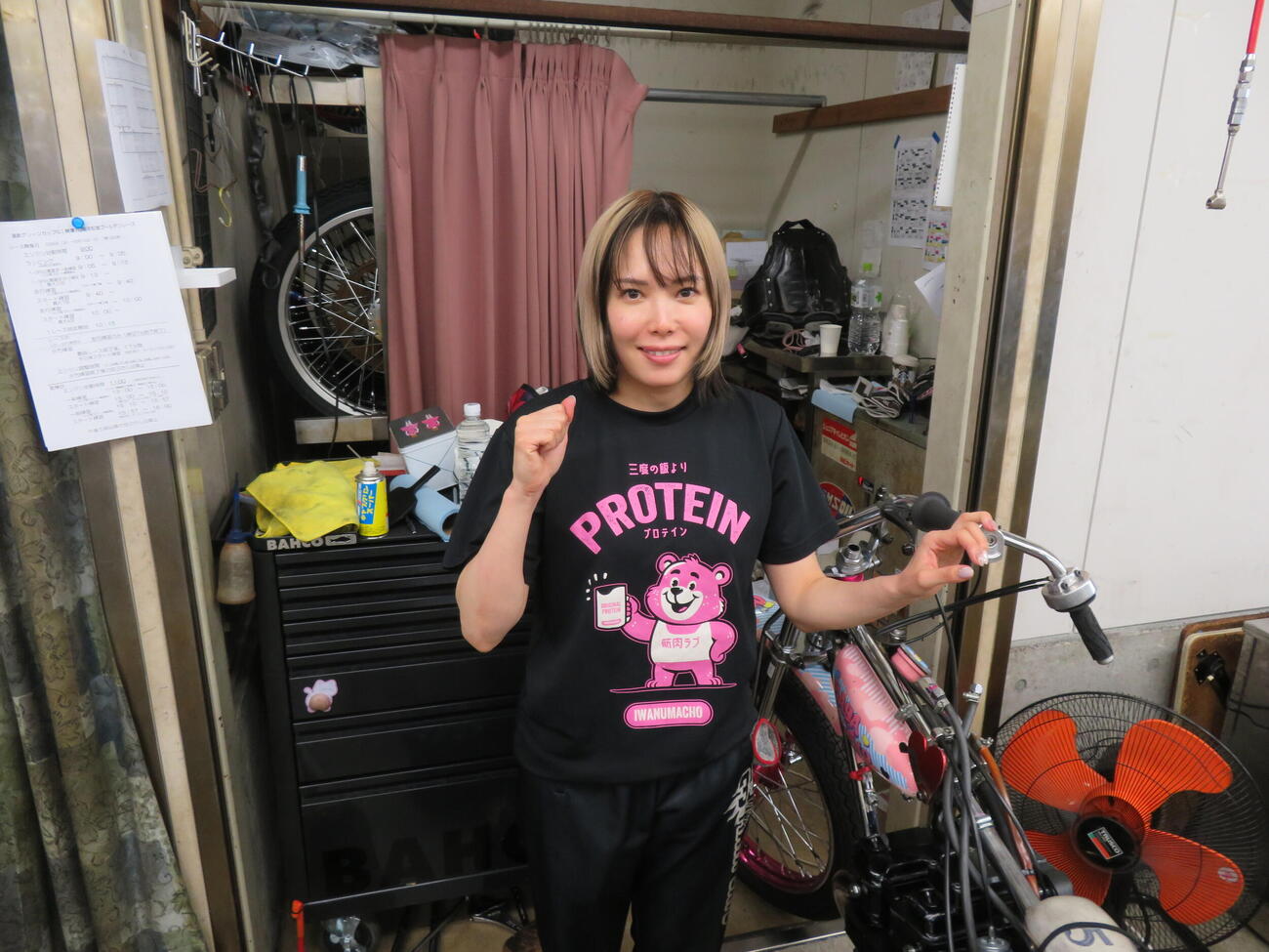 連勝モードに入った女子NO・1の佐藤摩弥（撮影・小川将司）＝場所・浜松オートレース場