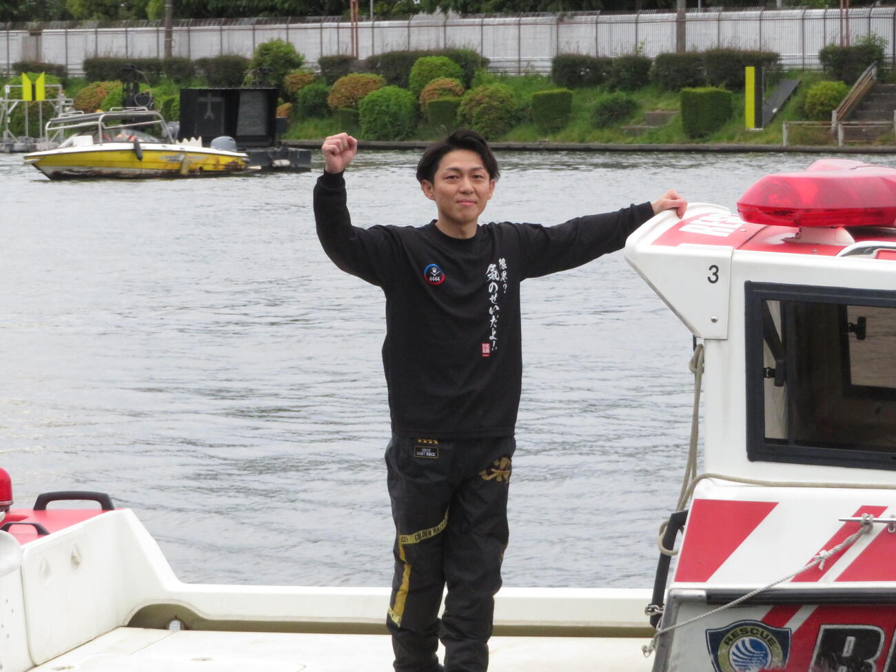 5コースまくり差しで今年初V、戸田では8年連続22度目の優勝を飾った桐生順平