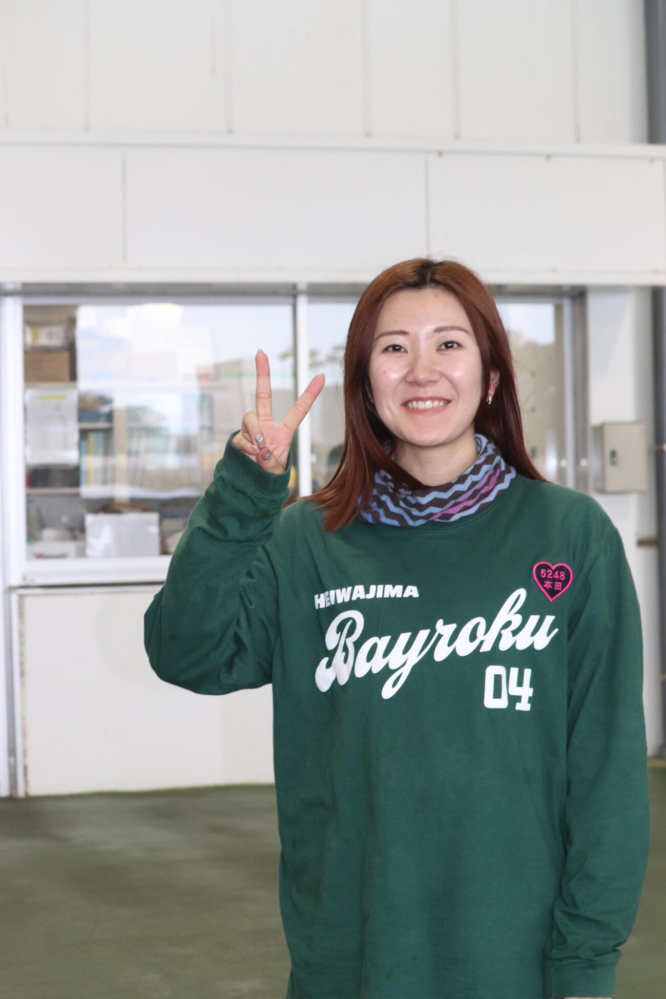 本田愛が抜群のピット離れとレース足でもうひと暴れを狙う=浜名湖ボートレース場、神田成史撮影